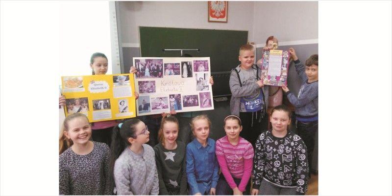 Urodziny królowej Elżbiety II w Szkole Podstawowej nr 5 w Lipnie