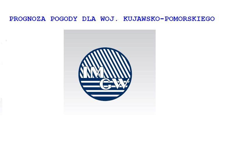 Prognoza pogody dla województwa kujawsko-pomorskiego - AKTUALIZACJA