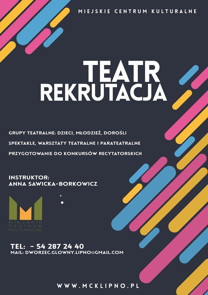 Teatr - Rekrutacja