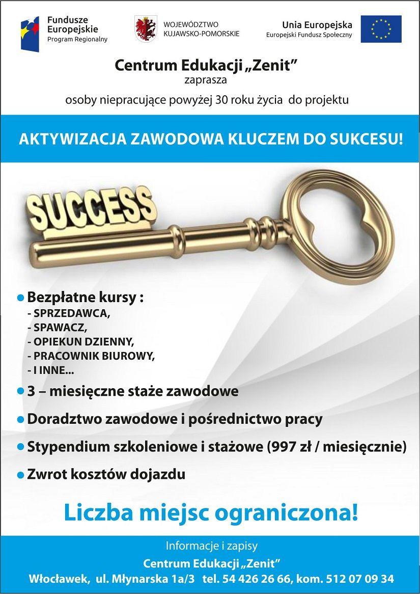 Aktywizacja zawodowa kluczem do sukcesu