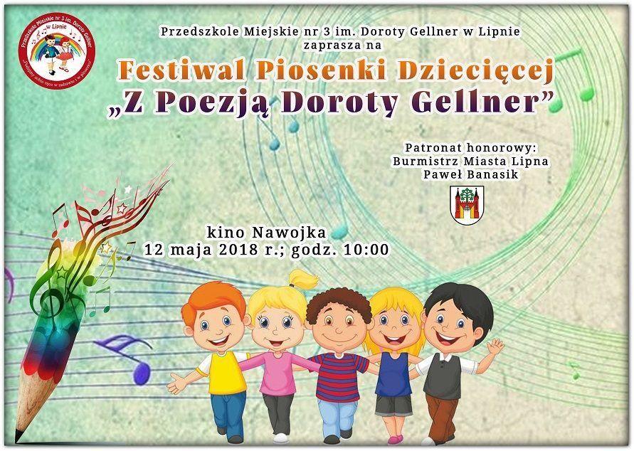 Festiwal Piosenki Dziecięcej Z Poezją Doroty Gellner