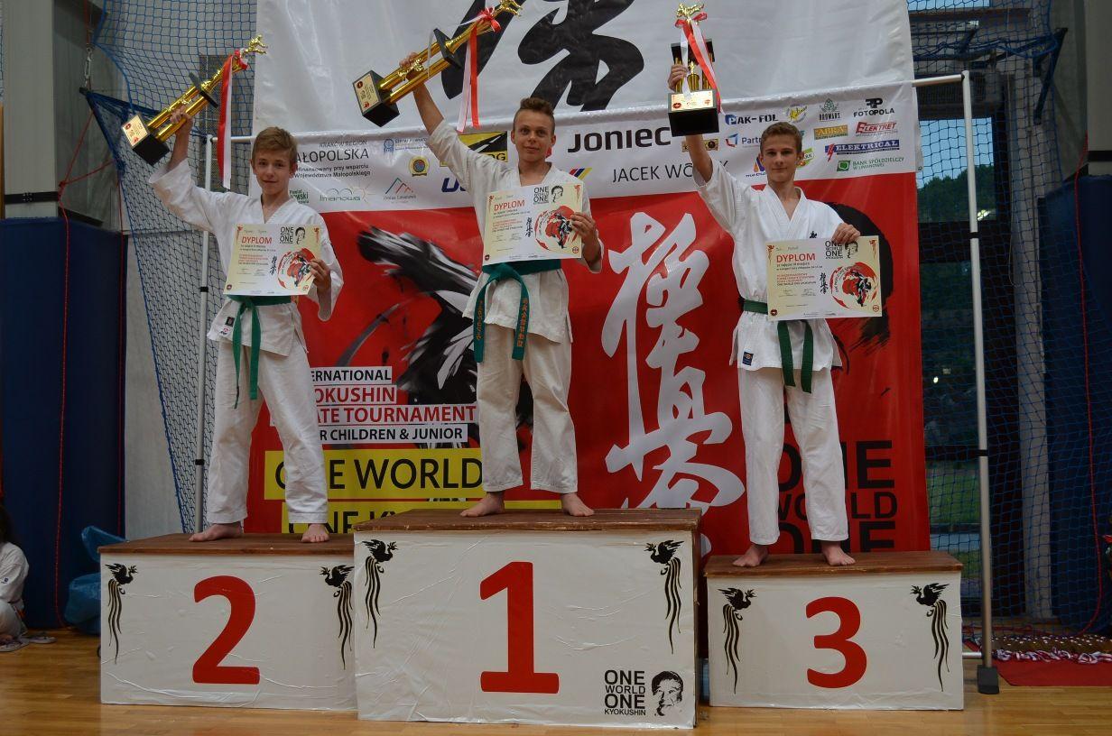 Zdj. nr. 3. Międzynarodowy Turniej Karate Kyokushin Dzieci i Młodzieży One World One Kyokushin