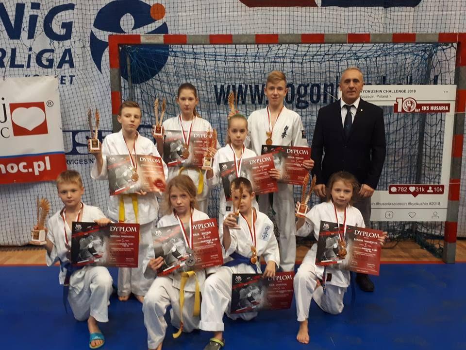 Zdj. nr. 11. Podsumowanie roku 2018 przez Lipnowski Klub Kyokushin Karate