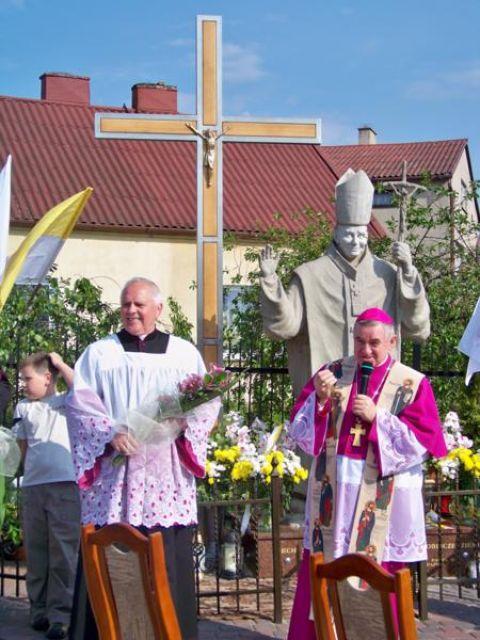Zdj. nr. 18. Odsłonięcie Pomnika Jana Pawła II
