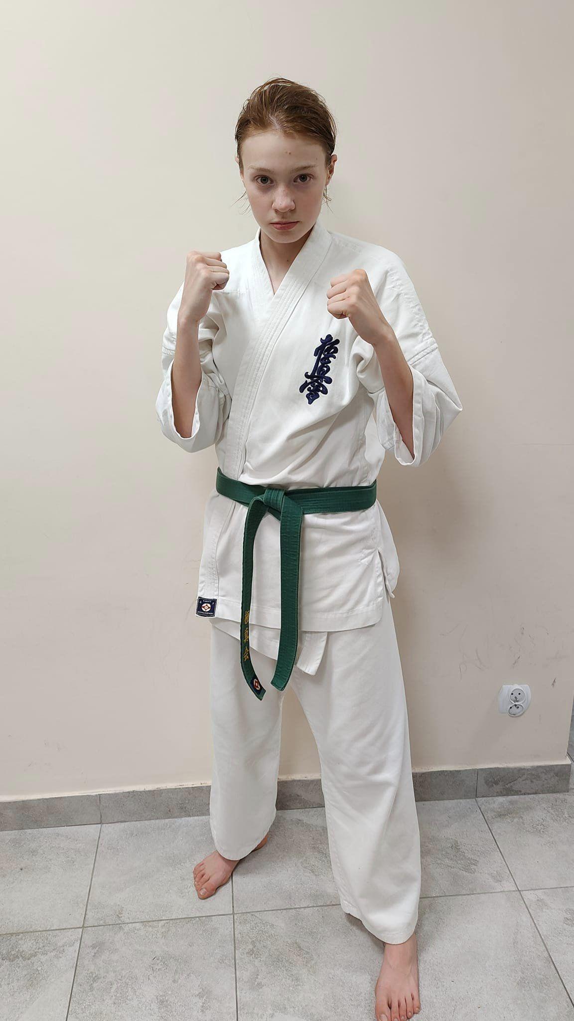 Zdj. nr. 3. Reprezentantki Polski na Mistrzostwach Świata w Karate Kyokushin 