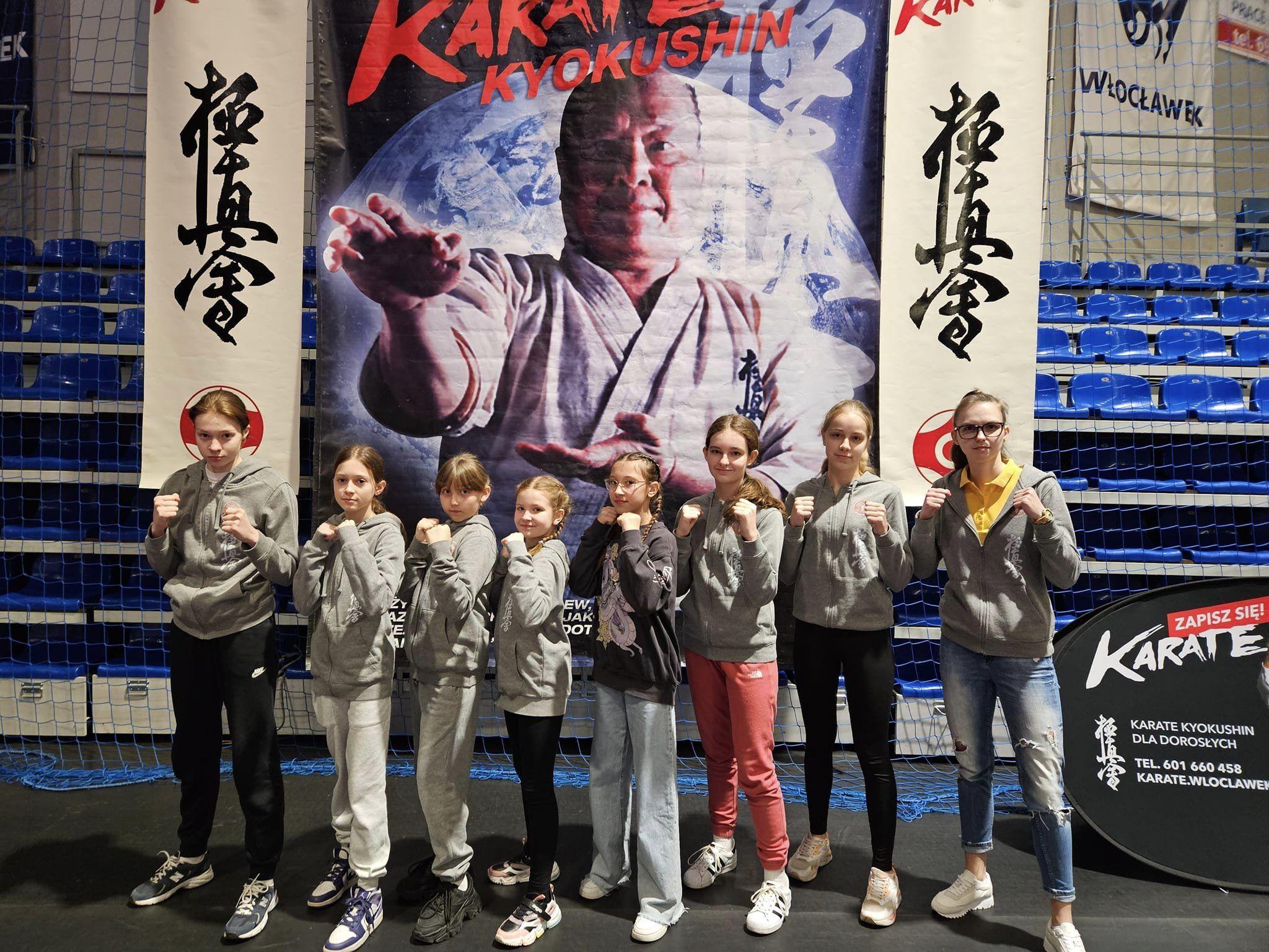 Zdj. nr. 2. Mistrzostwa Makroregionu Zachodniego Karate Kyokushin - 23 marca 2024 r., Włocławek