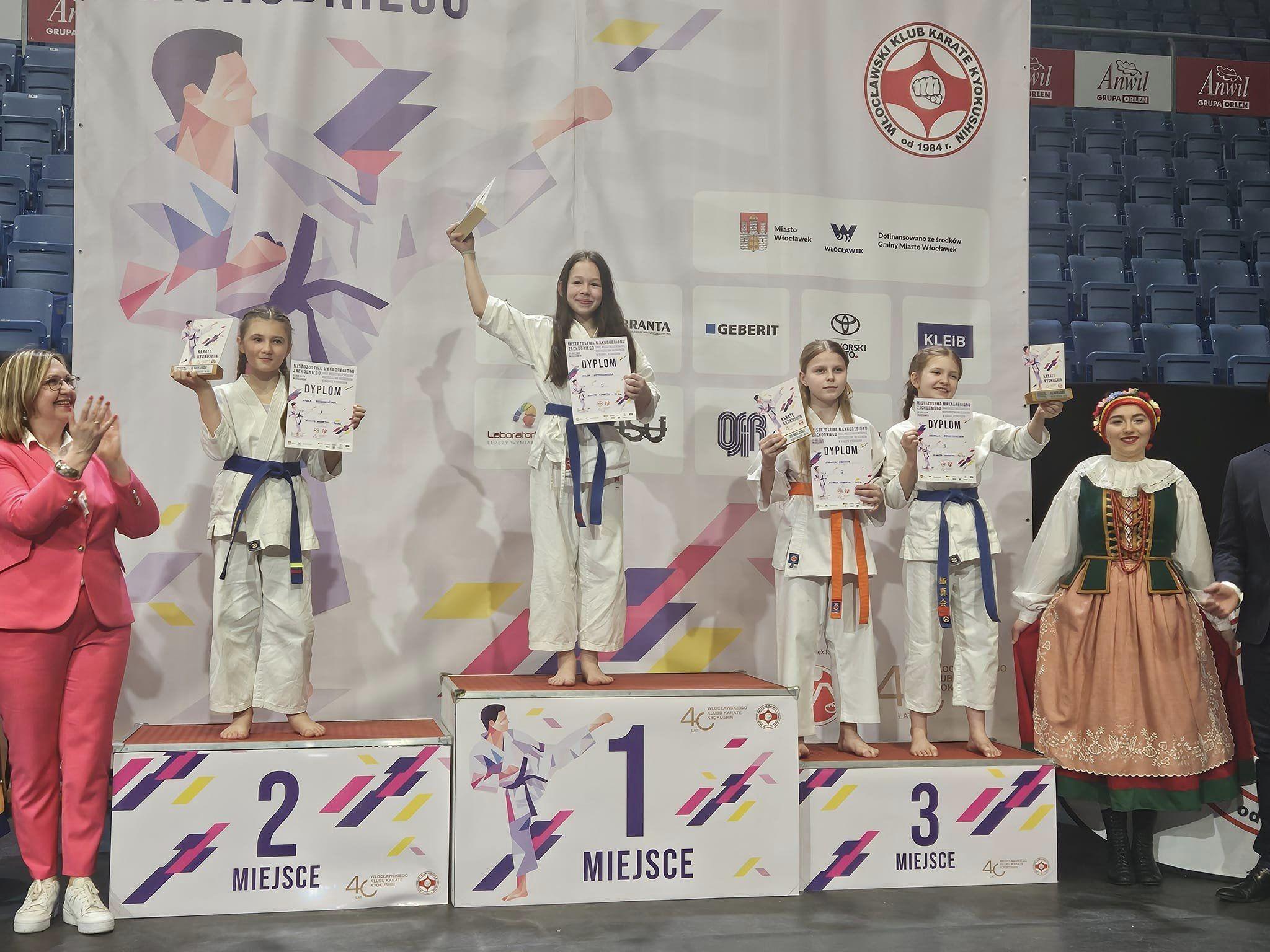 Zdj. nr. 6. Mistrzostwa Makroregionu Zachodniego Karate Kyokushin - 23 marca 2024 r., Włocławek