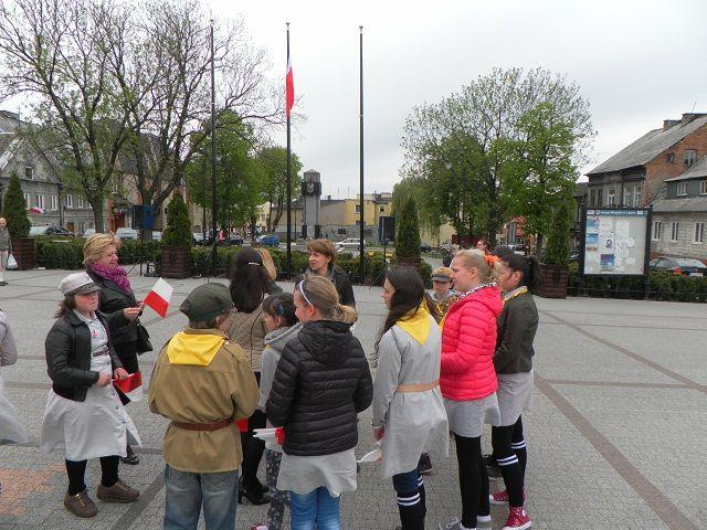 Zdj. nr. 4. Dzień Flagi Rzeczypospolitej Polskiej - 2 maja 2014 roku