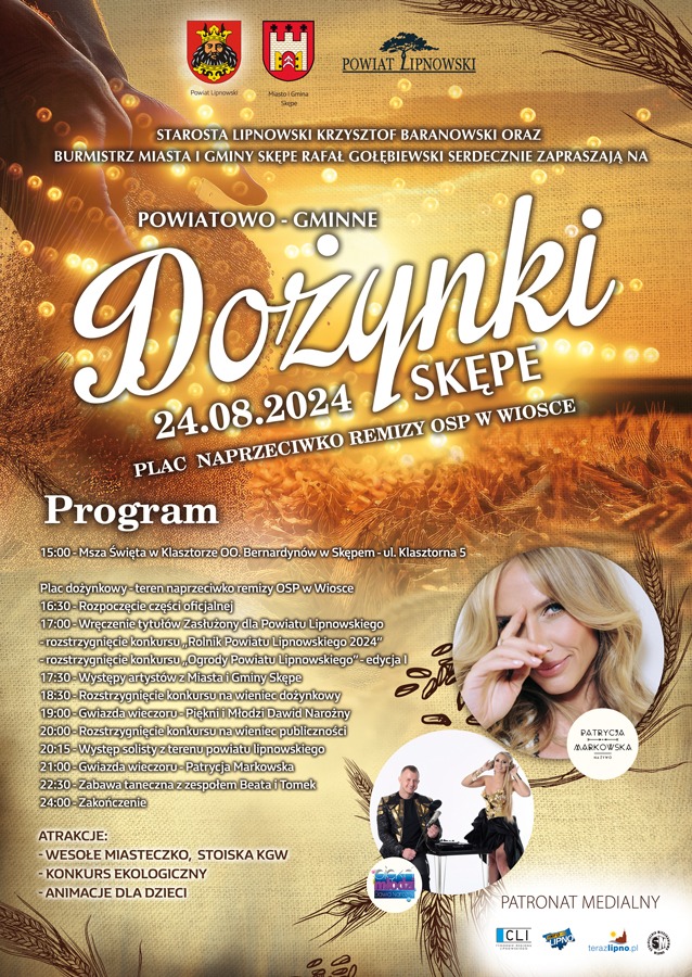 Plakat dożynkowy