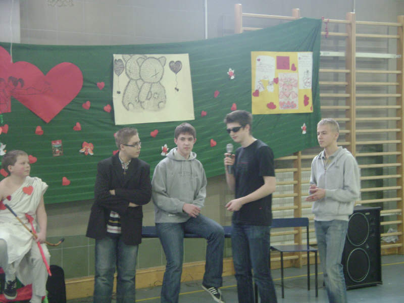 Walentynki w Gimnazjum