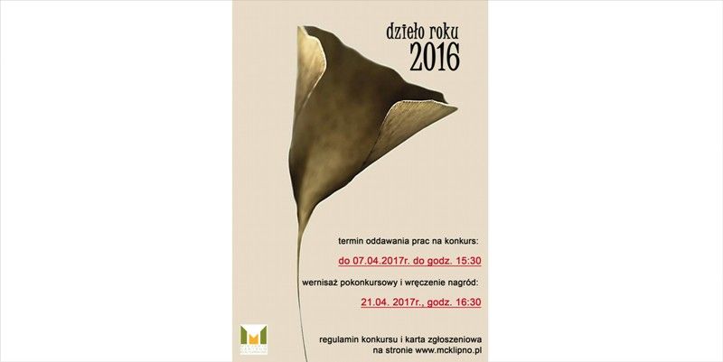 Dzieło roku 2016