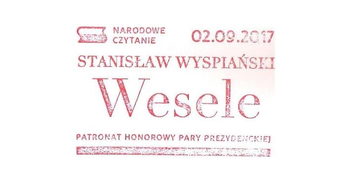 Okolicznościowa pieczęć na Narodowe Czytanie