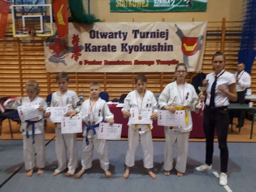 Kolejne sukcesy zawodników z Lipnowskiego Klubu Kyokushin Karate