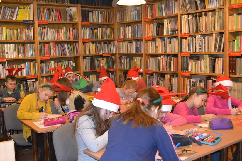 Magia świąt w bibliotece