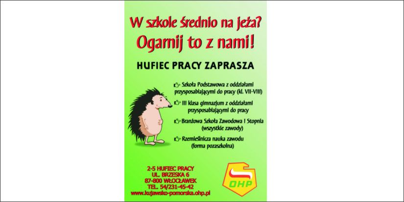 Ogłoszenie o naborze - OHP Włocławek