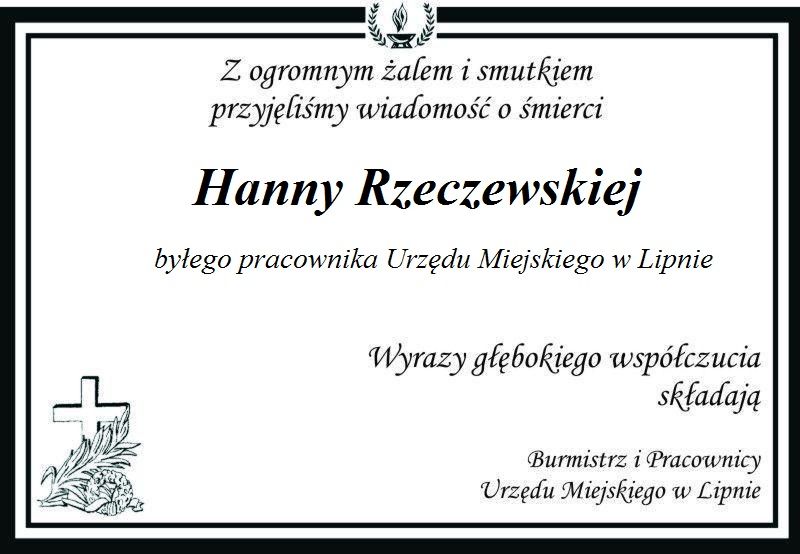 Z głębokim żalem zawiadamiamy...