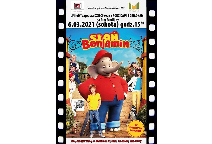 Familijny Klub Filmowy „Filmiś” zaprasza na film „Słoń Benjamin”