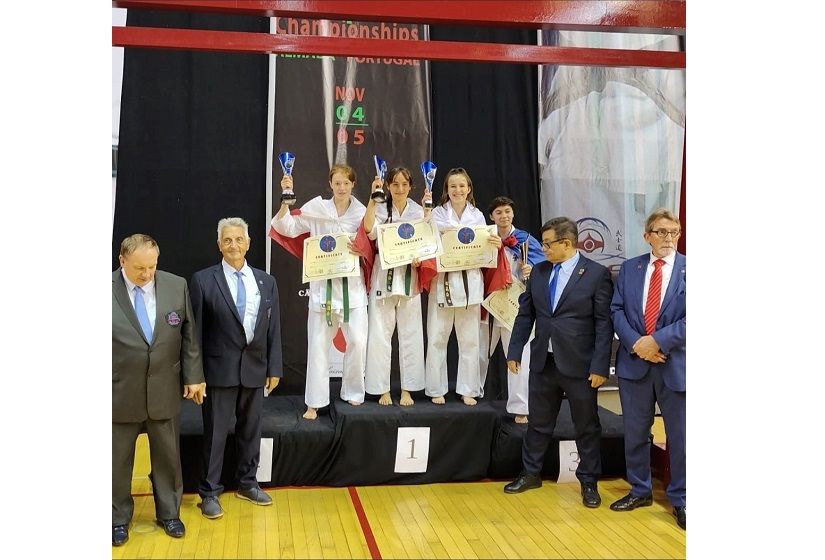 Srebrny medal Mistrzostw Europy w Karate Kyokushin trafia do Lipna!