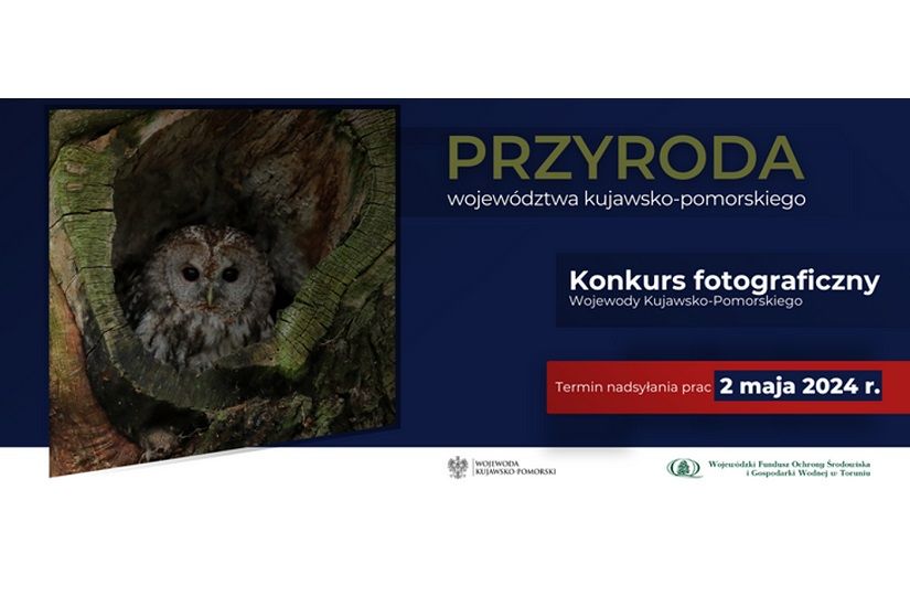 Przyroda województwa kujawsko-pomorskiego – konkurs fotograficzny Wojewody – edycja 2024