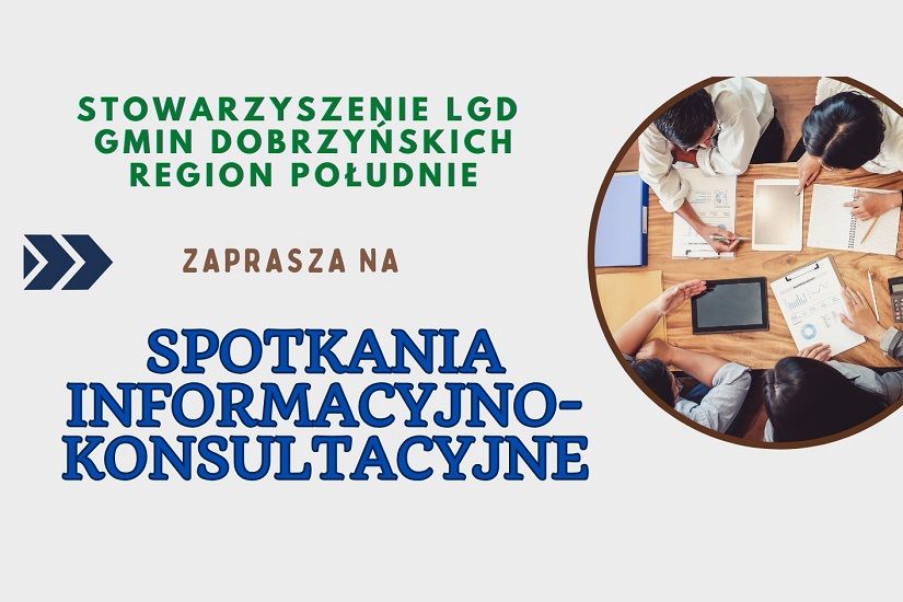 Zaproszenie na spotkania informacyjno-konsultacyjne