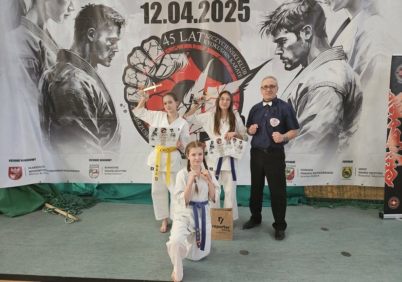 Zawodniczki Lipnowskiego Klubu Kyokushin Karate po raz kolejny górą