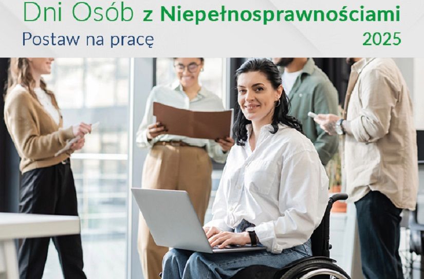 ZUS zaprasza na Dni Osób z Niepełnosprawnością pod hasłem „Postaw na pracę”