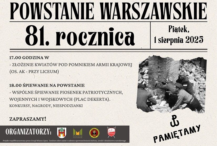 81. rocznica Powstania Warszawskiego