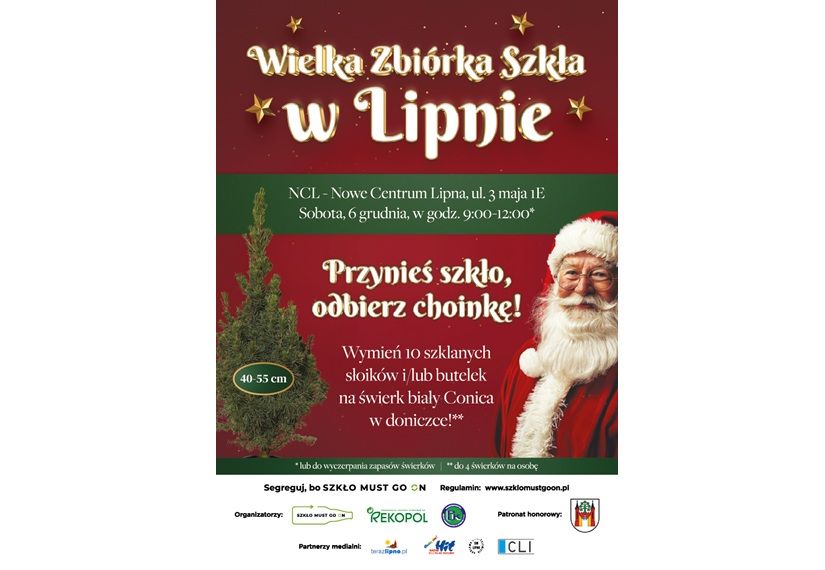 Wielka zbiórka szkła w Lipnie