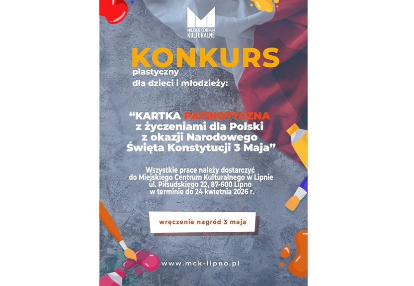 Kartka patriotyczna - konkurs plastyczny dla dzieci i młodzieży