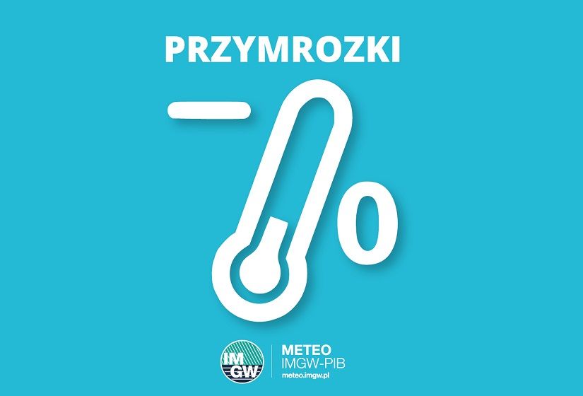 Ostrzeżenia meteorologiczne: przymrozki