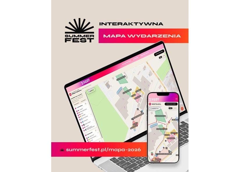 Summer Fest - interaktywna mapa wydarzenia