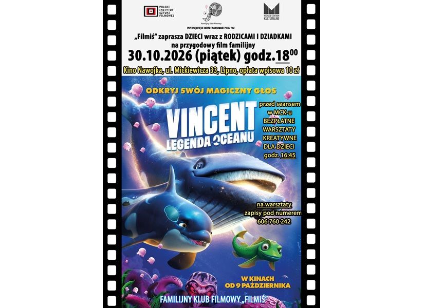 Familijny Klub Filmowy „Filmiś” zaprasza na film