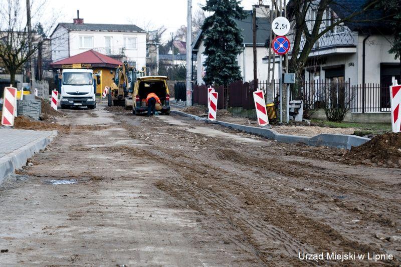 Zdj. nr. 1. Remont ul. Polnej