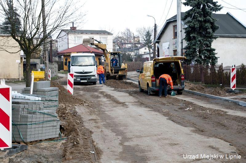 Zdj. nr. 2. Remont ul. Polnej