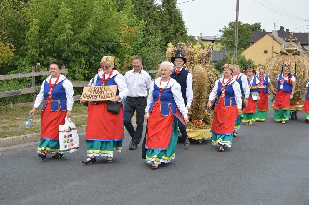 Zdj. nr. 2. Dożynki Powiatowo-Gminne w Skępem