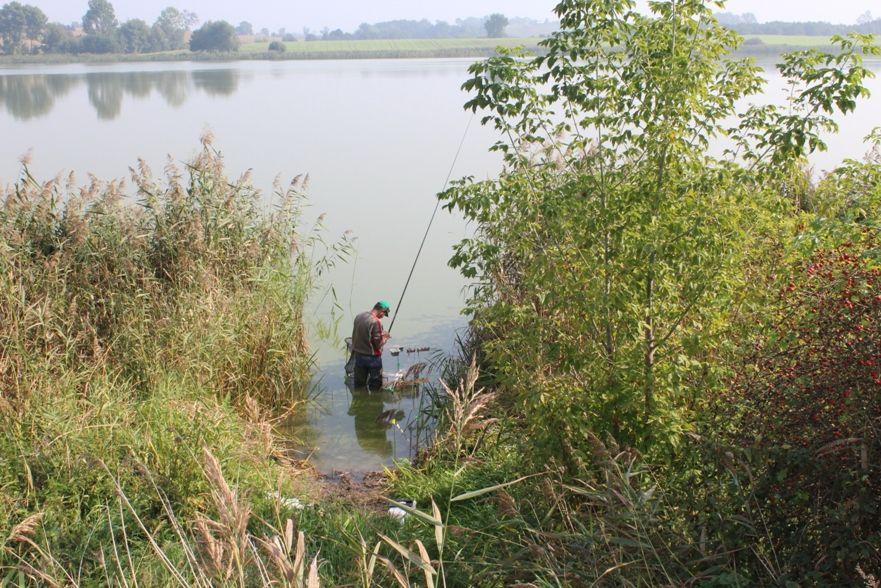 Zdj. nr. 45. Zawody wędkarskie o Puchar Burmistrza Miasta Lipna 