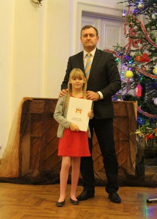 Zdj. nr. 34. Stypendium Burmistrza Miasta Lipna za rok 2015/2016