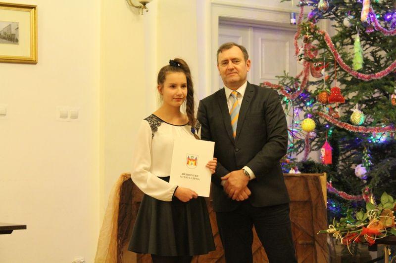 Zdj. nr. 37. Stypendium Burmistrza Miasta Lipna za rok 2015/2016