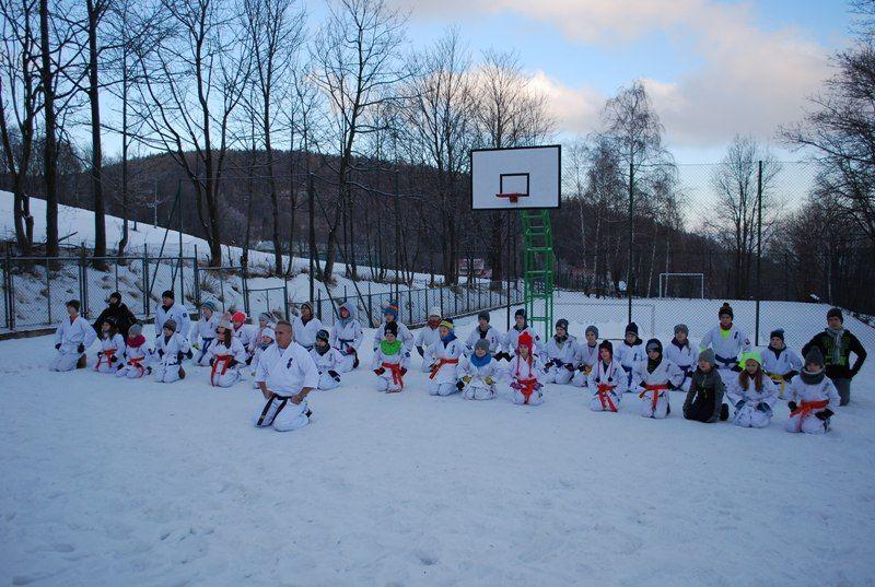 Zdj. nr. 6. Ferie zimowe klubu Kyokushin Karate 