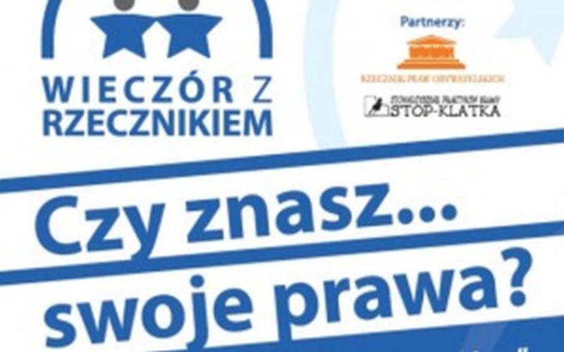 Lipnowski „Wieczór z Rzecznikiem” 