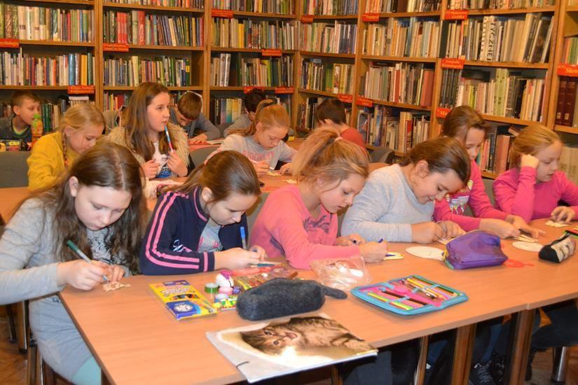 Zdj. nr. 1. Magia świąt w bibliotece