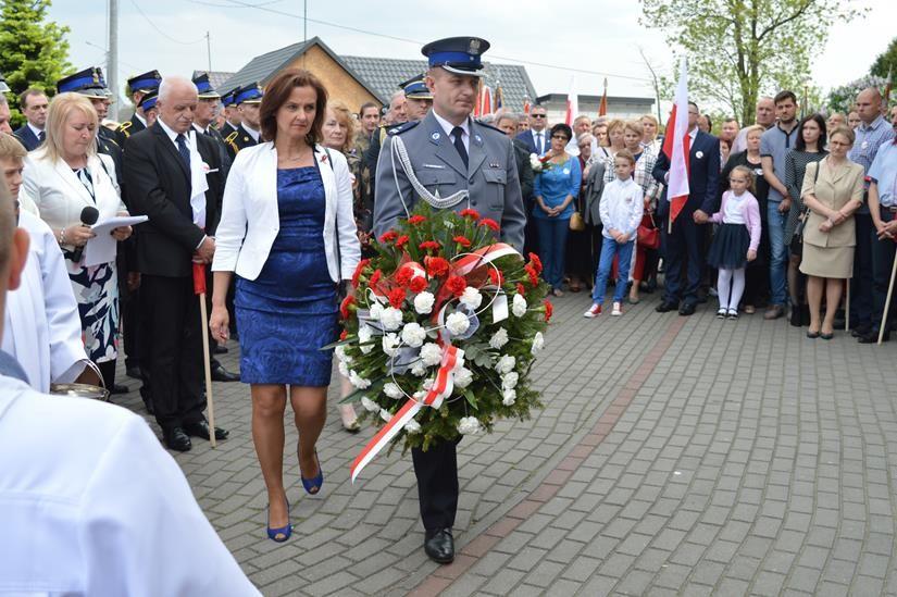 Powiatowe obchody święta 3 Maja - Skępe, foto: Damian Siedlecki