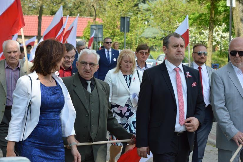 Powiatowe obchody święta 3 Maja - Skępe, foto: Damian Siedlecki