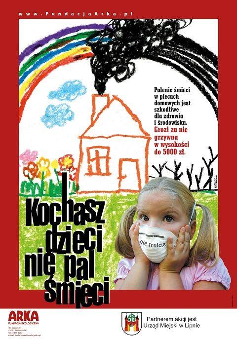 „Kochasz dzieci, nie pal śmieci”