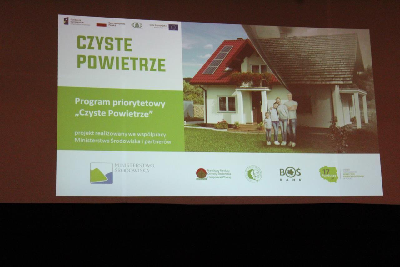 Zdj. nr. 1. Czyste Powietrze - spotkanie informacyjne