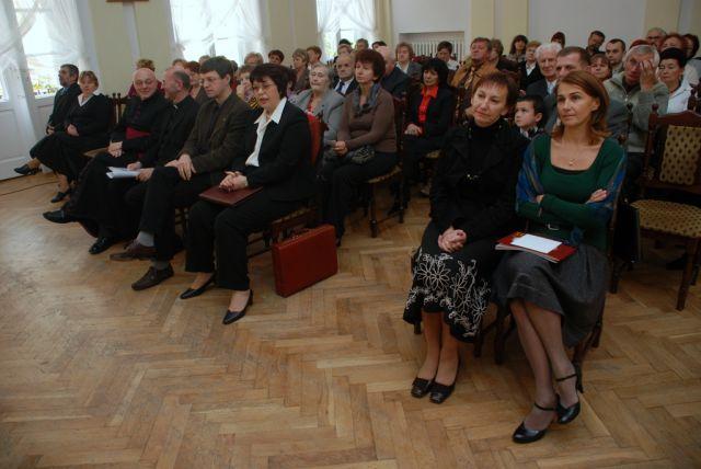 Zdj. nr. 5. Wykład inauguracyjny UTW