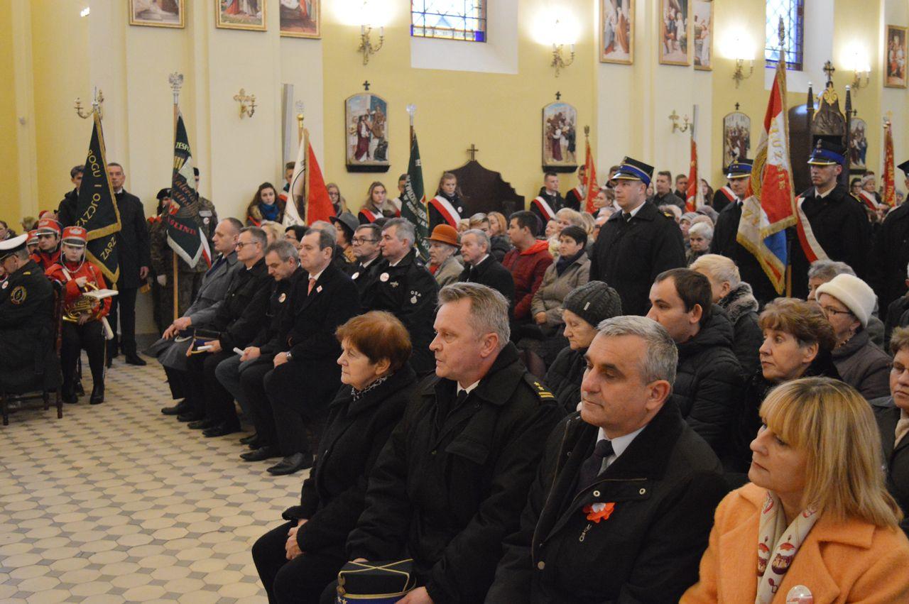 Powiatowe obchody 100. lecia odzyskania niepodległości. Foto: Damian Siedlecki