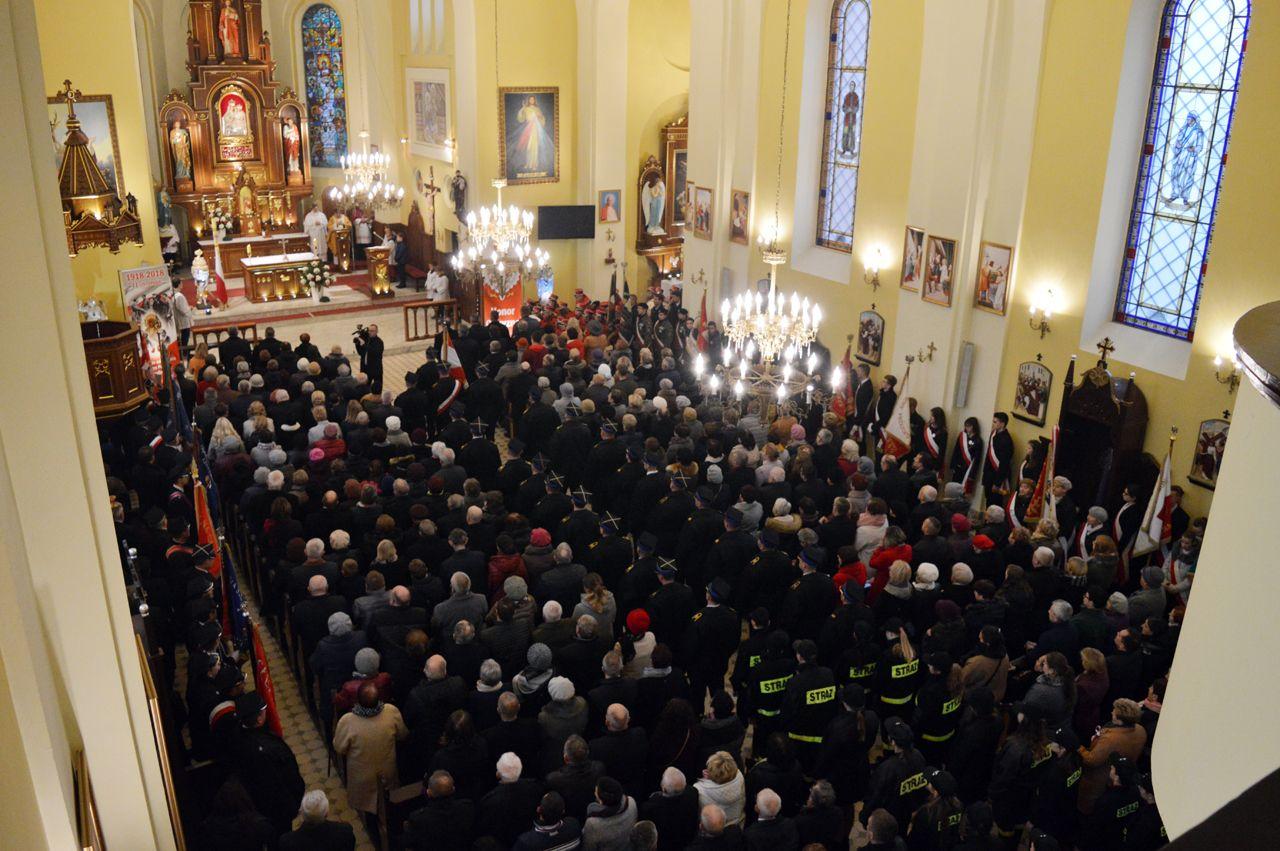 Powiatowe obchody 100. lecia odzyskania niepodległości. Foto: Damian Siedlecki