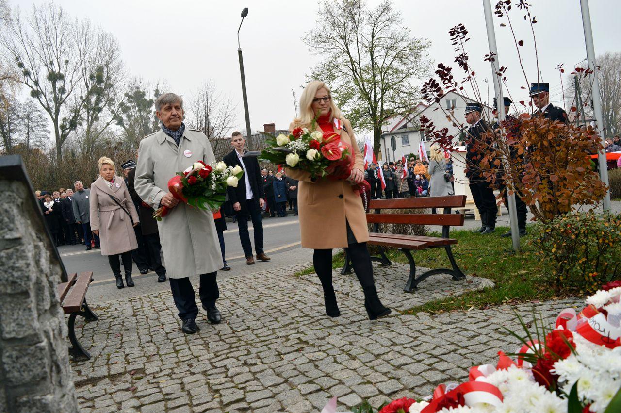 Powiatowe obchody 100. lecia odzyskania niepodległości. Foto: Damian Siedlecki