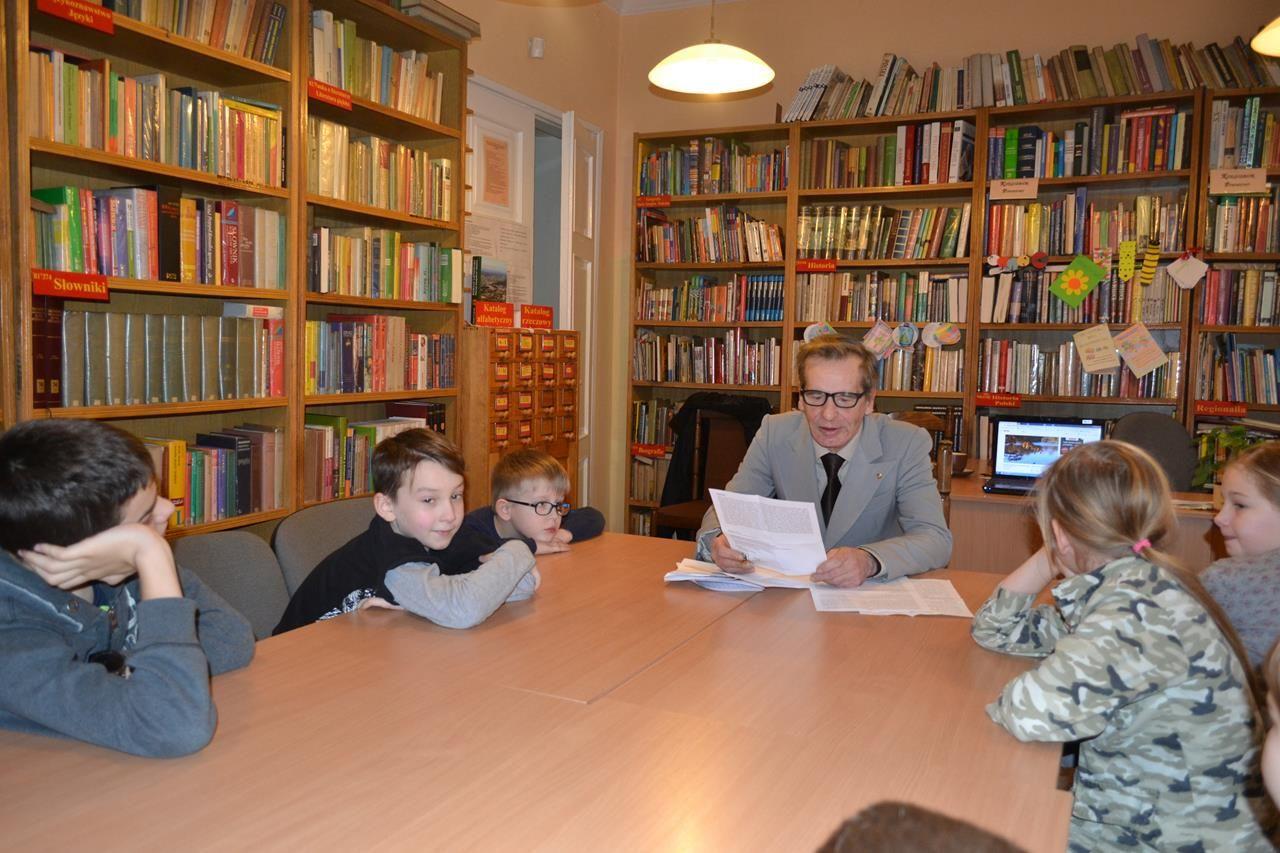 Zdj. nr. 3. Ferie zimowe w bibliotece